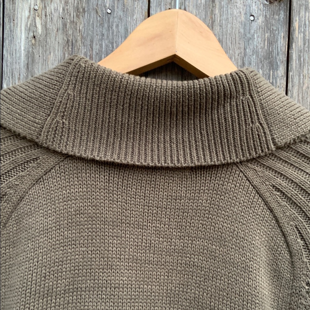 Lauren Ralph Lauren Taupe Toggle Cardigan - Picture 7 of 8